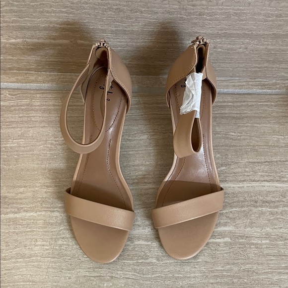 STYLE & CO NWT Women’s Size 9 Tan Beige Dress Formal Heels sandals - Picture 4 of 9